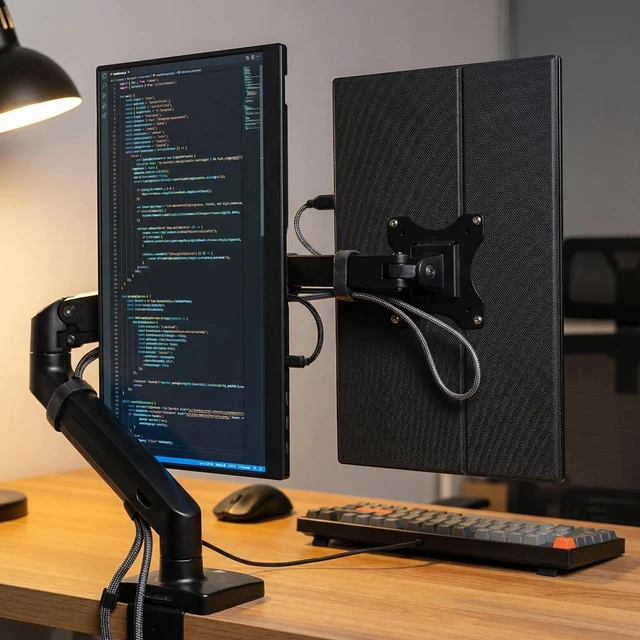 Alt view image 2 of 5 - TekGroAml 16" 2.5K Portable Gaming Monitor 144Hz, 100% sRGB 400 Nits 2560x1600 QHD ,Fast 9ms Response Time, USB-C Mini HDMI External Screen ,Windows Mac Compatible