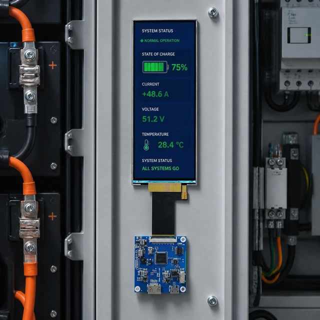 Alt view image 7 of 7 - TekGroAml 6.2 Inch 360x960 430 nits LCD Display,Mini H/D Board,USB 5V Power