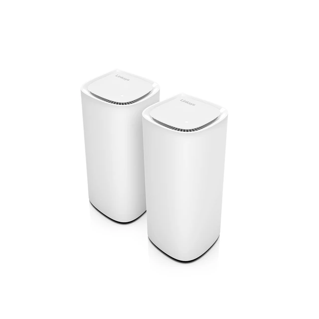 Main image of Linksys Velop Pro 7 MBE7002 BE11000 Tri-Band WiFi 7 Mesh System (2-Pack), Up to 6,000 sq ft, 200+ Devices
