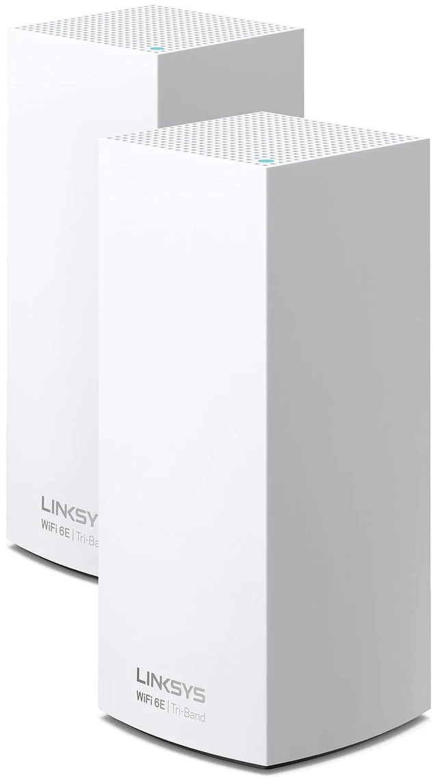 Main image of Linksys Atlas Max 6E MX8502 AXE8400 Tri-Band WiFi 6E Mesh System (2-Pack), Up to 6,000 sq ft, 130+ Devices