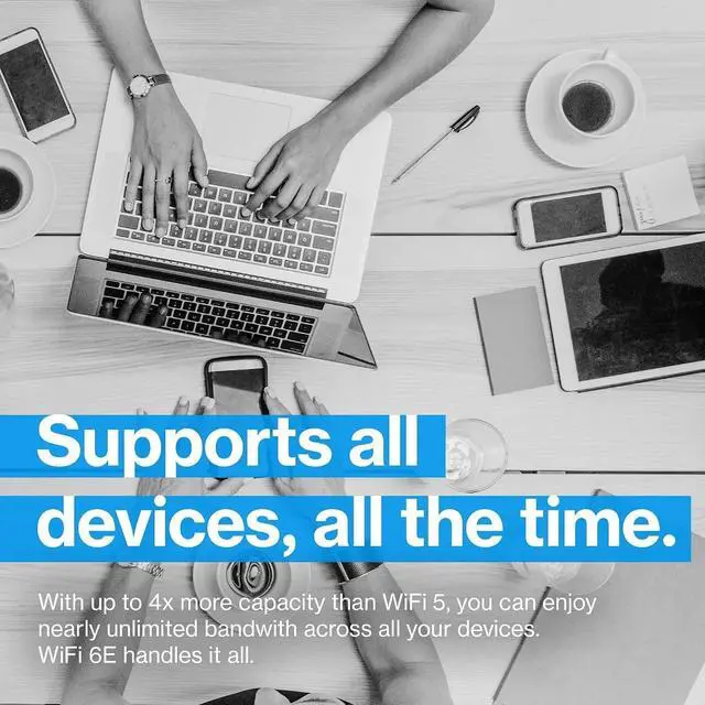 Alt view image 6 of 6 - Linksys Velop Pro 6E AXE5400 Tri-Band Mesh Wi-Fi 6E System - White (MX6203) 3-Pack