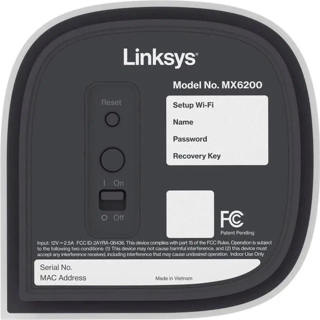 Alt view image 3 of 6 - Linksys Velop Pro 6E AXE5400 Tri-Band Mesh Wi-Fi 6E System - White (MX6202) 2-Pack
