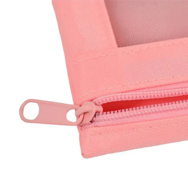 Alt view image 6 of 7 - Pencil Pouch for 3 Ring Binder | Waterproof Canvas, Clear Window