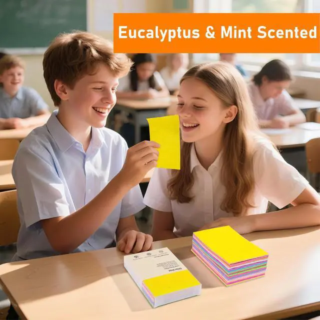 Alt view image 2 of 7 - 8 Pack Large Sticky Note 4x6 in Lined Sticky Notes | Strong Adhesive Sticky Notes, 240 Sheets Bright Color Memo Pads, Removable Self-Stick Notes for Kids, Teachers, Office & Home