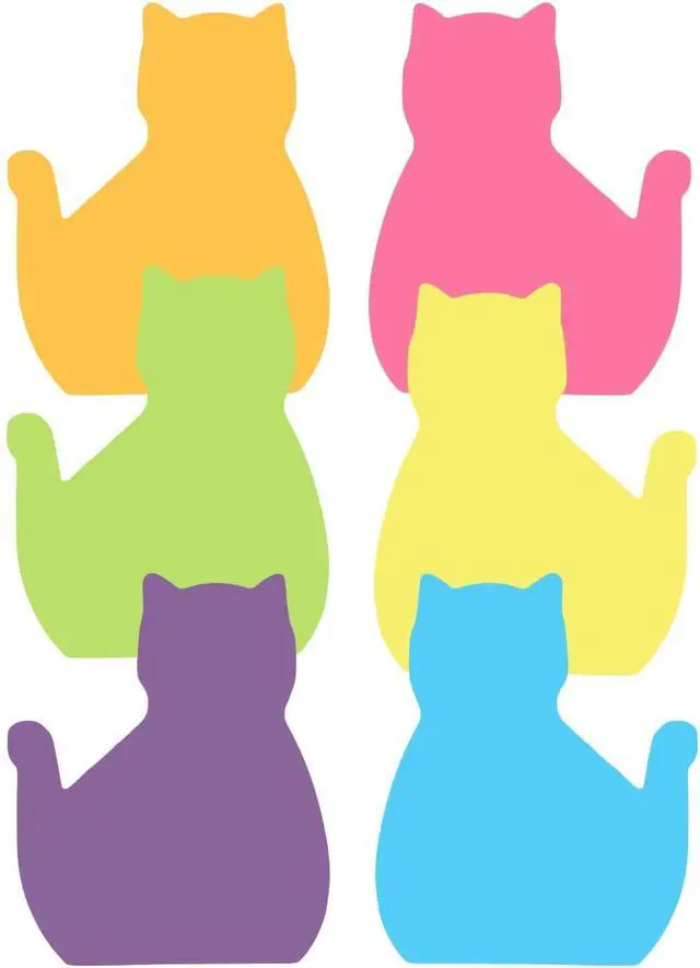 Main image of Cat Sticky Notes Set | 180 Sheets
