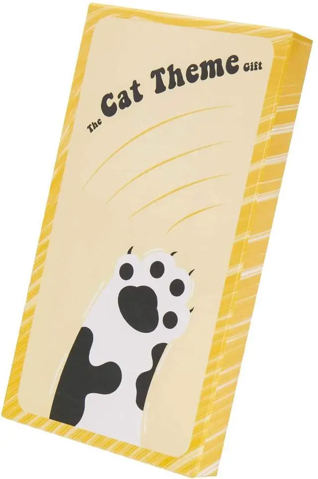 Alt view image 6 of 7 - Cat Sticky Notes Set | 180 Sheets