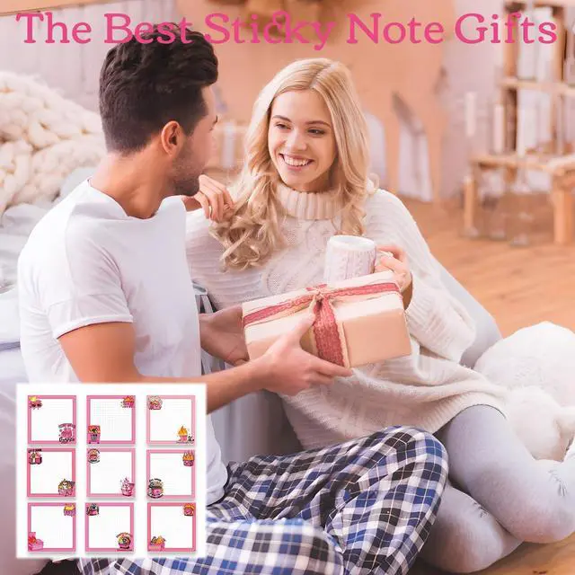 Alt view image 5 of 6 - Pink Dumpster Fire Sticky Notes 3x3 Gifts for Work 9-Pack | Pink Dumpster Fire Notepads, 450 Sheets Total Rich Designs, High Quality, Everything is Fine Theme, Work Gag Gifts