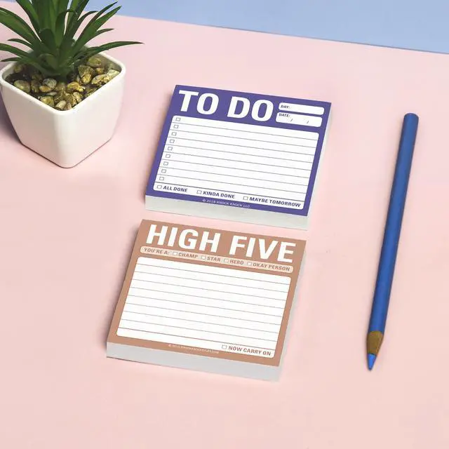 Alt view image 6 of 6 - 12447 High Five Sticky Note Pad