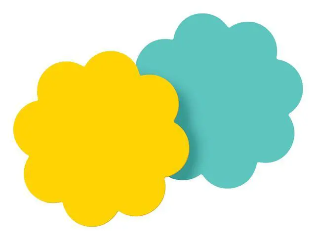 Alt view image 2 of 6 - Notes, Daisy Shape, Assorted Colors, 2.6x2.6 in, 2 Pads, 75 Sheets/Pad (7350-DSY)