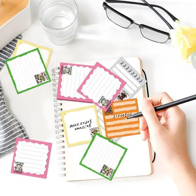 Alt view image 6 of 6 - Funny Animal Sticky Notes 3x3 Gifts for Work 9-Pack | Funny Animal Notepads, 450 Sheets Total Rich Designs, High Quality, Sarcastic Theme, Work Gag Gifts