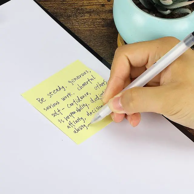 Alt view image 7 of 7 - Sticky Notes, 3"x3", 12 Pads, 720 Sheets, Pastel Yellow Colors | Sticky Notes Bulk, Self-Stick Note Pads, Perfect for Office, School, Home, Study & Organization
