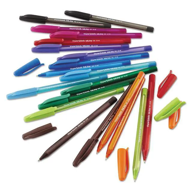 Alt view image 2 of 7 - InkJoy 100ST Ballpoint Pens, Medium Point, Assorted Ink, 8 count(pack of 1) (1945932)