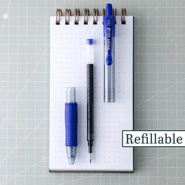 Alt view image 5 of 5 - G2 Rolling Ball Colored Gel Pens, 0.5mm, Assorted Color Inks, 5-Pack