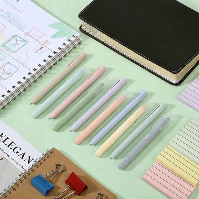 Alt view image 4 of 7 - No Bleed Gel Highlighters, Assorted Colors, 8 Pack | Bible Highlighters and Pens No Bleed, Bible Markers for Study, Journaling, School Supplies and Accessories