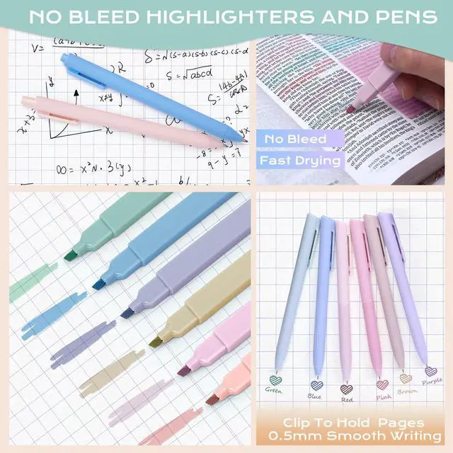 Alt view image 3 of 7 - Bible Study Supplies, Bible Journaling Kit with Highlighters, Color | Bible Study Kit for Women, Bible Accessories Helps Highlight Verses, Organize Notes and Deepen Faith Through Scripture Prayer