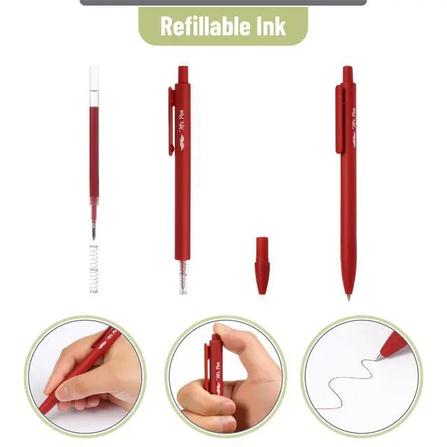 Alt view image 6 of 7 - Bible Highlighters and Pens, 12 Pack, Bible Journaling Kit | 6 Colors Gel Highlighters No Bleed and 6 Colors Gel Pens, Fast Dry and No Smear for Journaling, Planner, School Supplies