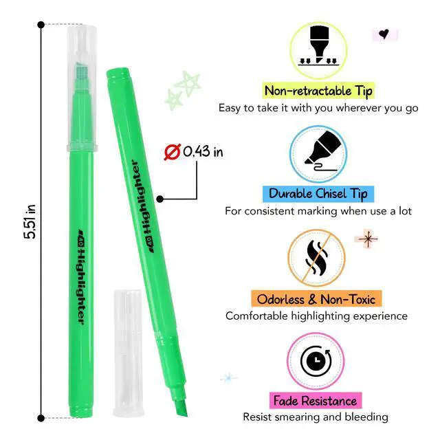 Alt view image 2 of 7 - 90 Count Bible Highlighters No Bleed Through, 6 Morandi Colors, Muted Pastel Highlighter Markers Assorted Colors Bulk for Study Bible, Journaling Supplies