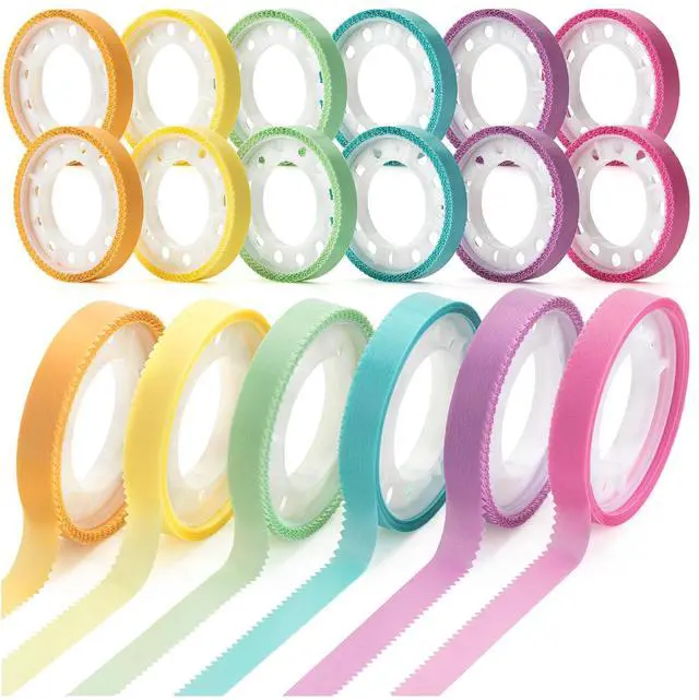 Main image of Highlighter Tape, 12 Rolls, 0.31" x 16.5 ft | Pastel Transparent Marking Strips, Removable Highlighter Tape, Annotation Supplies for Teachers, Students, Reading