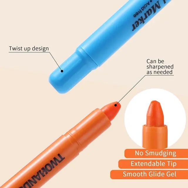 Alt view image 3 of 5 - Bible Highlighters No Bleed, 8 Assorted Colors Gel Highlighters | Marker Pens for Bible Study Journaling, 21403