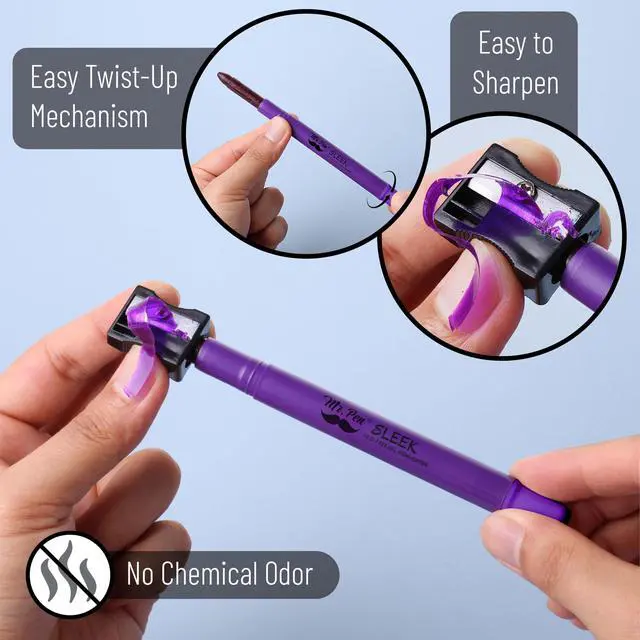Alt view image 3 of 6 - No Bleed Gel Highlighter, Bible Highlighters, Purple, Pack of 4 | Bible Highlighters and Pens No Bleed, Bible Markers for Study, Journaling, School Supplies and Accessories