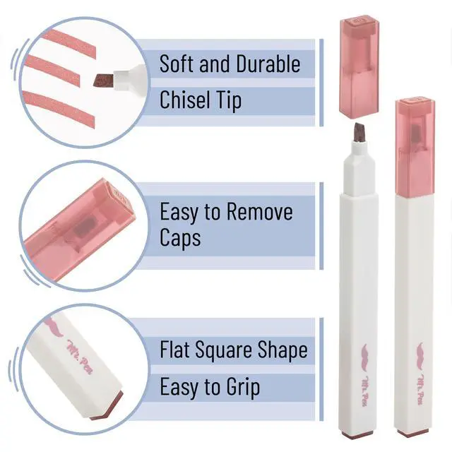 Alt view image 5 of 7 - Aesthetic Bible Highlighters No Bleed Through Assorted Color | 8 pcs, Cute Highlighter for Journaling Supplies and School Accessories, Bible Highlighters and Pens No Bleed