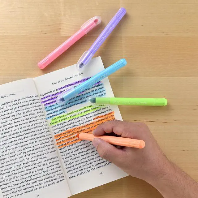 Alt view image 4 of 7 - Bible Highlighters No Bleed, Gel Highlighters, Bible Markers for Nurse Study Journaling Supplies Pack of 10