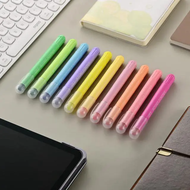 Alt view image 5 of 7 - Bible Highlighters No Bleed, Gel Highlighters, Bible Markers for Nurse Study Journaling Supplies Pack of 10