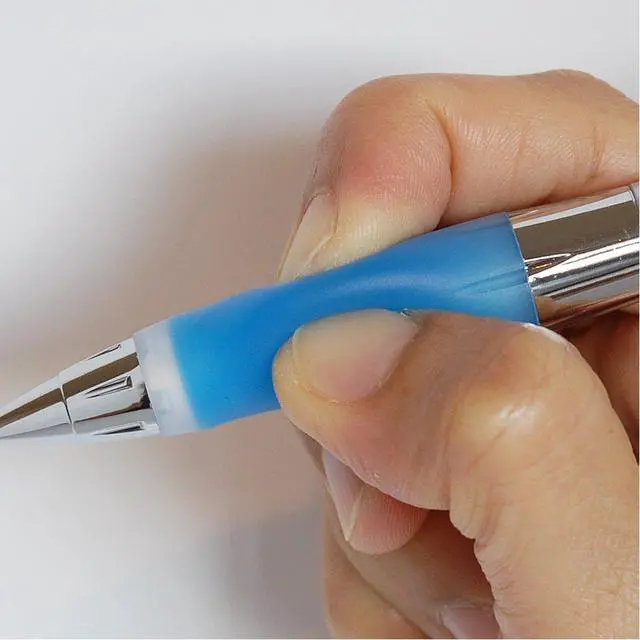 Alt view image 3 of 6 - Uni Alpha-Gel Shaker Mechanical Pencil - Royal Blue/Soft Grip 0.5mm (M5617GG1P.40)