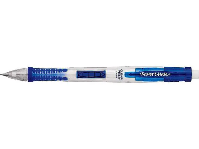 Alt view image 6 of 7 - 1759214 Clear Point Mechanical Pencil Starter Set, 0.9 mm, Lime Green, Royal Blue, 2/Set
