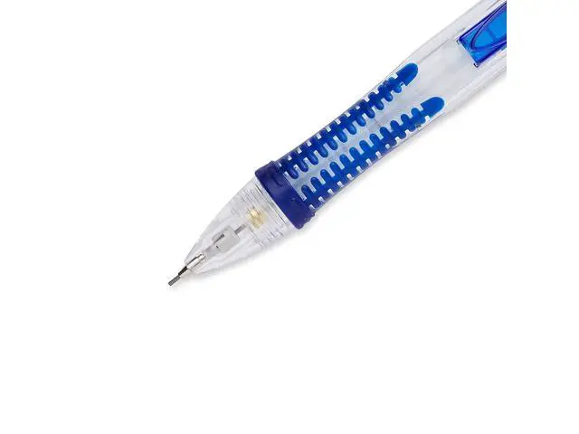 Alt view image 7 of 7 - 1759214 Clear Point Mechanical Pencil Starter Set, 0.9 mm, Lime Green, Royal Blue, 2/Set