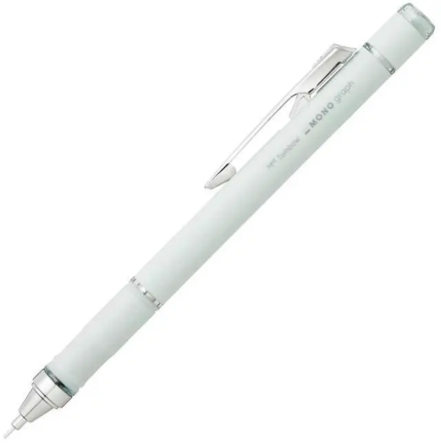 Main image of Mechanical Pencil, 0.5mm, MONO Monograph Grip (Soft Fit Grip for Anti-Fatigue), Ivory DPA-151B