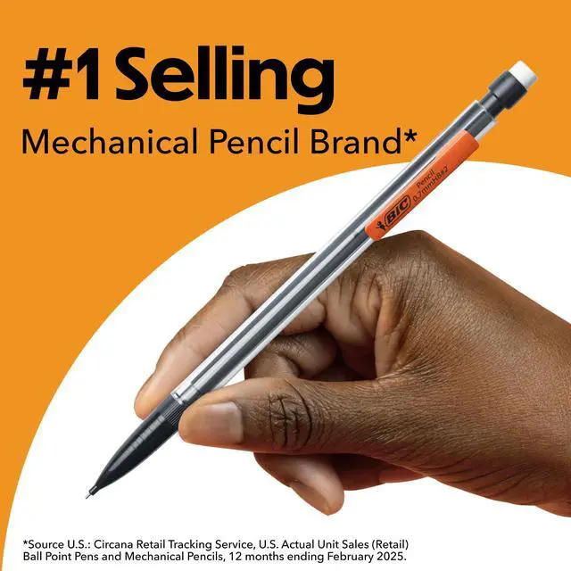 Alt view image 2 of 4 - Mechanical Pencil Lead Refills, 0.7 mm Medium Point, 90-Count Pack | Durable Break-Resistant Leads | Compatible with Most 0.7 Mm Pencils | Ideal for School or Office Use