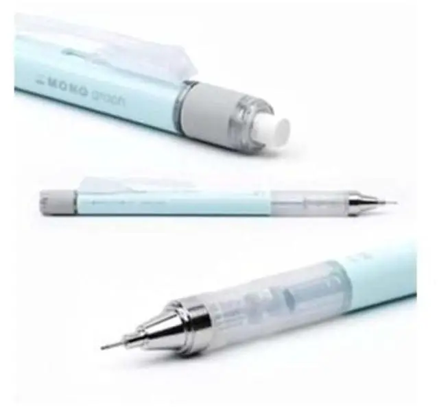 Alt view image 4 of 4 - Mechanical Pencil, Monograph Pastel Color 0.5mm, Ice Blue (DPA-136A)