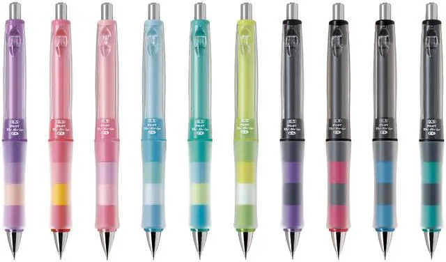 Alt view image 3 of 3 - HDGCL50R-PLA Mechanical Pencil, Dr. Grip CL Play Border 0.5mm, Lavender