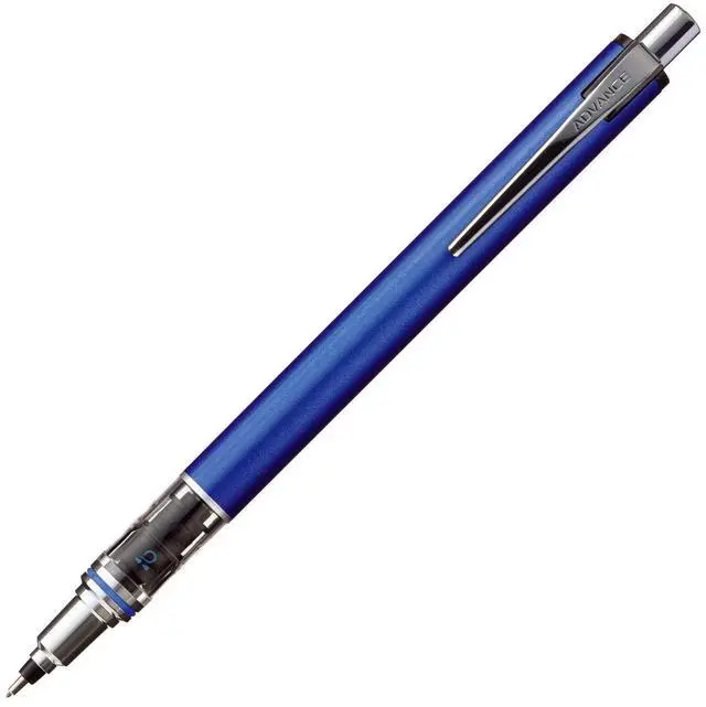 Main image of Uni Mechanical Pencil, Kuru Toga Advance, 0.7mm, Navy (M75591P.9)