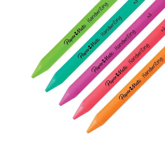 Alt view image 7 of 7 - Handwriting Triangular Mechanical Pencil Set with Lead & Eraser Refills, 1.3mm, School Supplies, Office Supplies, Sketching Pencils, Drafting Pencil, Fun Barrel Colors, 8 Count (Pack of 2)