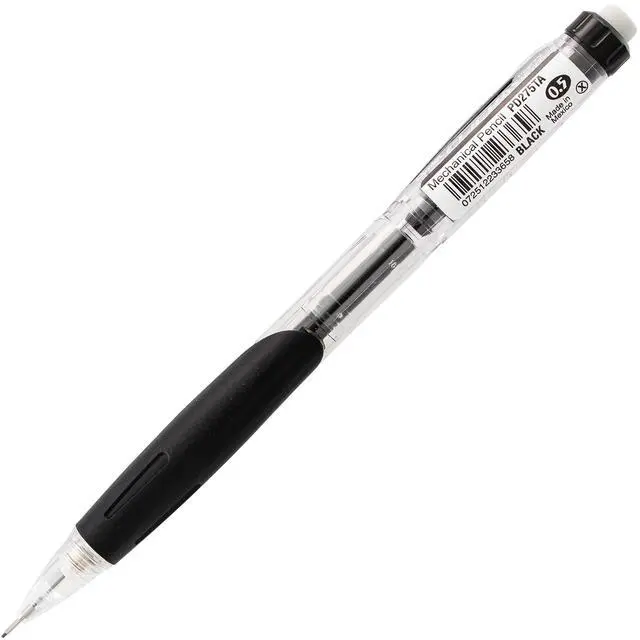 Alt view image 3 of 7 - Twist-Erase Click Mechanical Pencil, (0.5mm), Assorted Barrels, 2 Eraser Refills and Lead, Color May Vary, Pack of 2 (PD275TLEBP2)