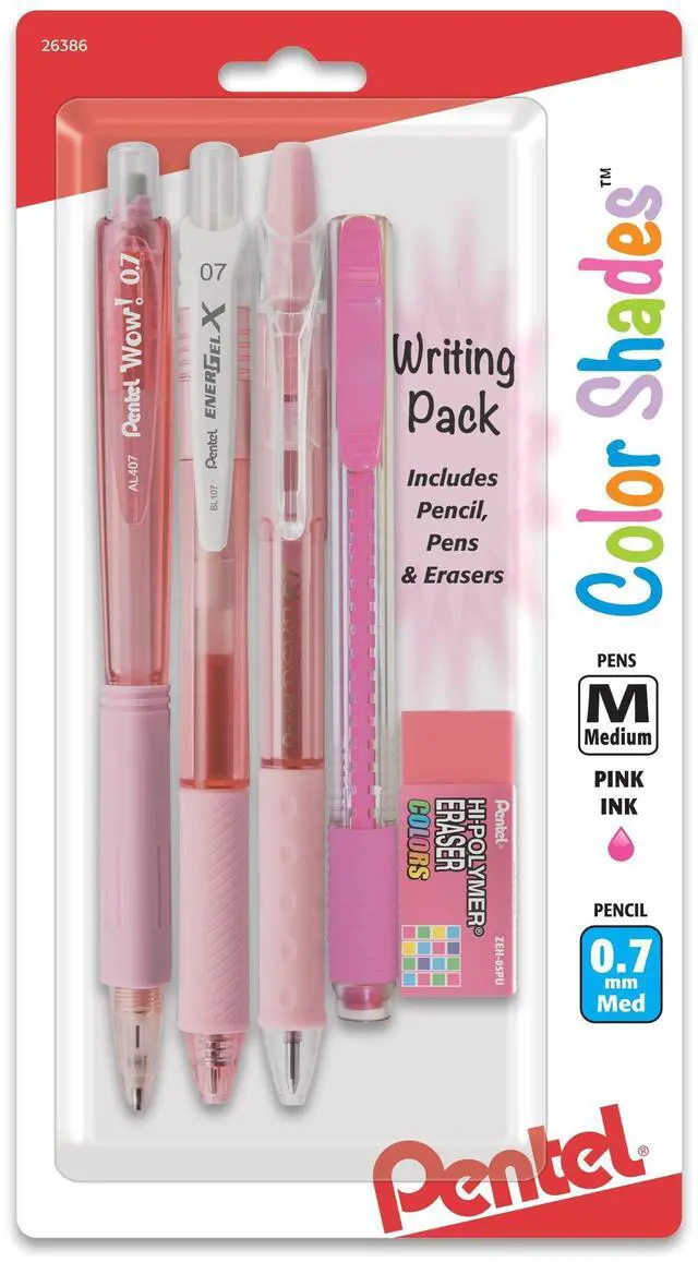 Main image of Color Shades Writing Pack - Pastel Pink (BLBKALZBPP)