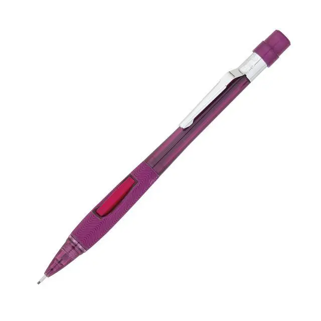 Alt view image 2 of 3 - Quicker Clicker Automatic Pencil, 0.9mm, Assorted Barrel Colors, Color May Vary, 2 Pack (PD349BP2-K6), red