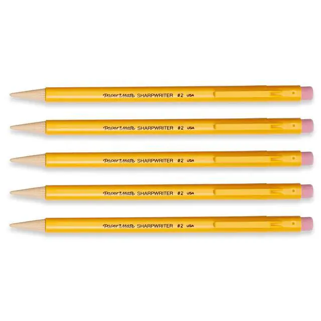 Alt view image 2 of 4 - 3037631PP SharpWriter Mechanical Pencils, Twistable Tip, 0.7 Mm, Pack of 1 Blister, Total 5 Pencils