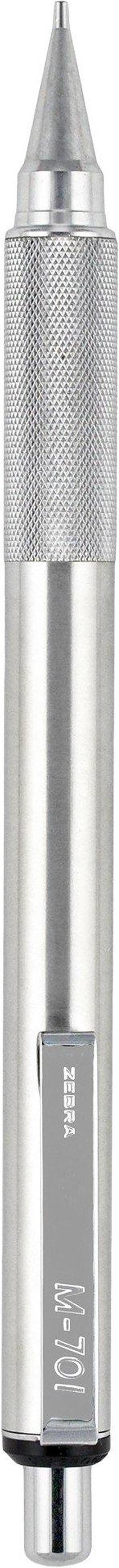 Alt view image 2 of 7 - STEEL M-701 Tactical Mechanical Pencil, 0.7mm Medium Point, 1-Pk | Built for Tactical / EDC Use, Stainless Steel Barrel 2mm Thick, Knurled Grip, Refillable, Durable Rugged Construction (59411)