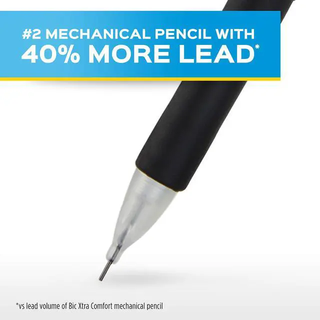 Alt view image 3 of 5 - Mechanical Pencils Write Bros. Comfort #2 Pencil with Comfort Grip Great for Long Writing Tasks 0.7mm 12 Count