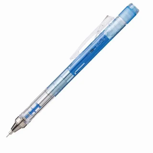 Main image of Mechanical Pencil, Monograph Clear Color 0.5mm, Clear Blue (DPA-138B)