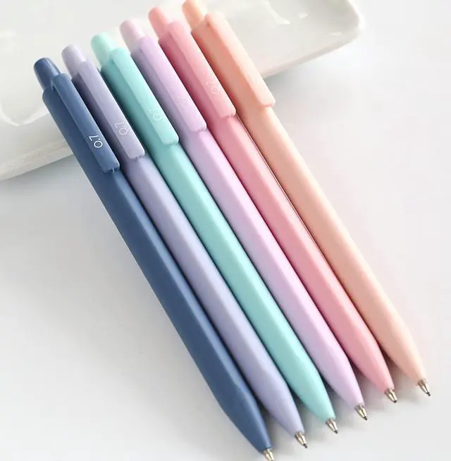 Main image of Solid Colors Mechanical Pencils 0.7mm Triangle Shape Automatic Pencil for Writing Office School Supplies Gift Pack of 6 pcs