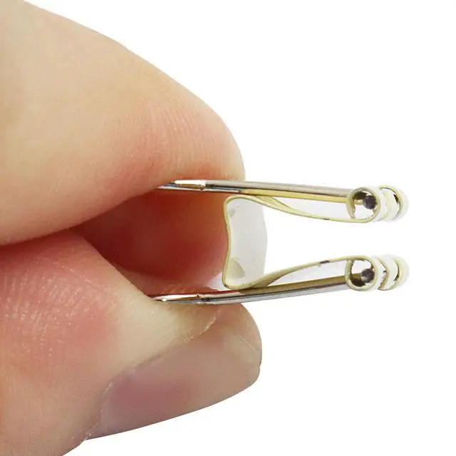 Alt view image 3 of 5 - 40 Pack 15mm Mini Binder Clips, Color | Small Paper Clips, Micro Size Office Clips, Clamps for Home School Business