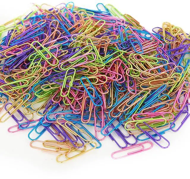 Main image of Large Paper Clips, Jumbo Paper Clips, 240 Pcs Colored Paperclips 2 inch for Office Supplies