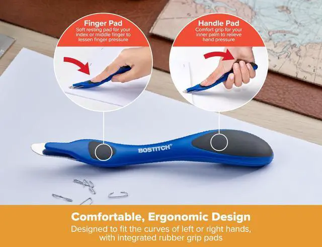 Alt view image 6 of 7 - Professional Magnetic Easy Staple Remover, Primary Colors, 3 Pack | Staple Remover Tool for Home & School