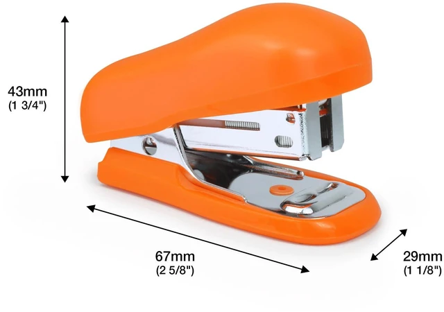 Alt view image 4 of 7 - Bug Mini Stapler, Orange (1410)