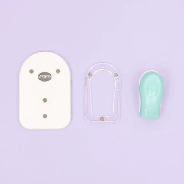 Alt view image 4 of 7 - Magnetic Stapler for Paper, Photographs, Scrapbooking and Craft Materials | 1000 Staples Included | Capacity to Staple up to 6-8 Papers Together | Turquoise and White Colour