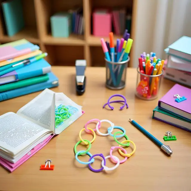 Alt view image 4 of 7 - 30pcs Green Blue Loose Leaf Binder Rings, Office Book Plastic Key Book for School, Home, Colored Jump, Office, Notebook, Keychain, Binder Rings (15 mm/0.59 inch)